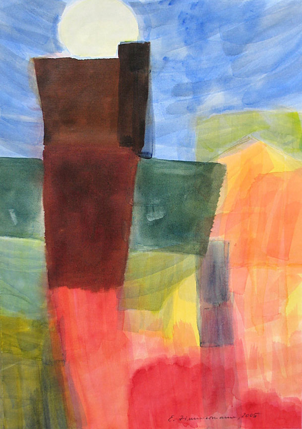 Bild 'Mondstimmung nach Paul Klee'